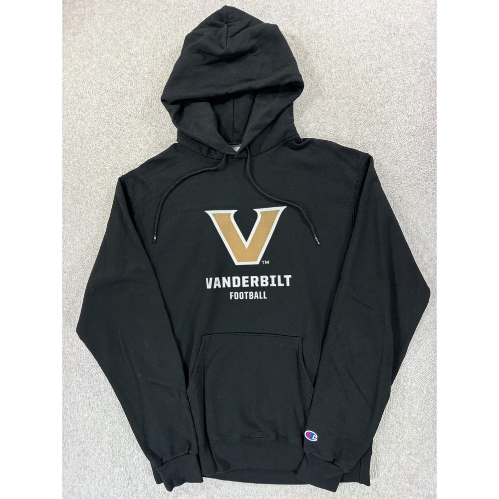 Vanderbilt Commodores Screened  Champion Football Sweatshirt (Men's Medium)